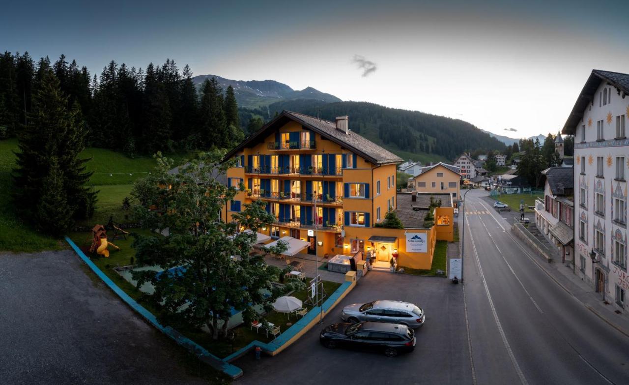 Grischalodge Das Hotel Mit Bergblick Seit 1929 - Schlicht, Preiswert Und Mit Einem Touch Nostalgie Parpan Buitenkant foto