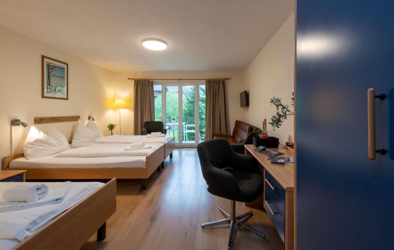 Grischalodge Das Hotel Mit Bergblick Seit 1929 - Schlicht, Preiswert Und Mit Einem Touch Nostalgie Parpan Buitenkant foto