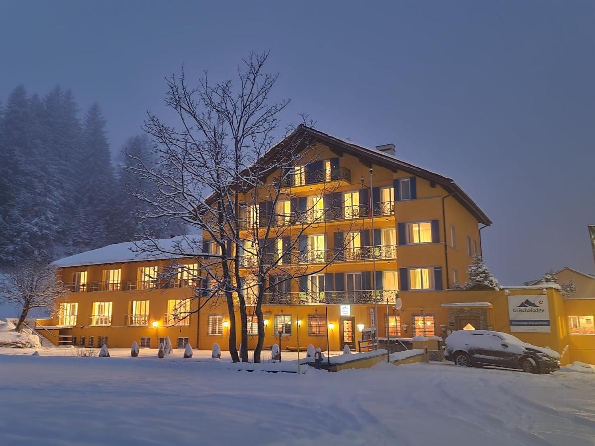 Grischalodge Das Hotel Mit Bergblick Seit 1929 - Schlicht, Preiswert Und Mit Einem Touch Nostalgie Parpan Buitenkant foto