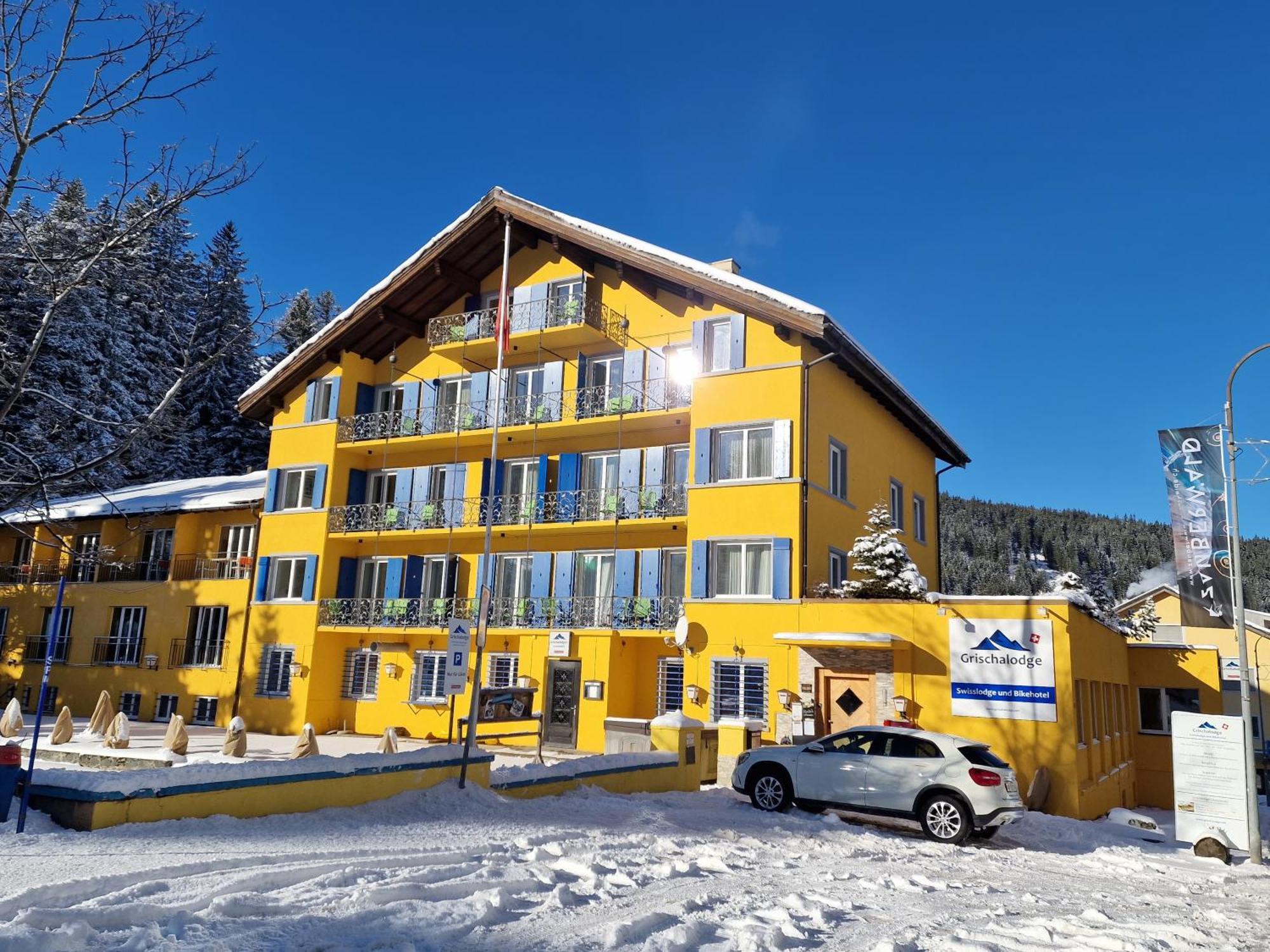 Grischalodge Das Hotel Mit Bergblick Seit 1929 - Schlicht, Preiswert Und Mit Einem Touch Nostalgie Parpan Buitenkant foto